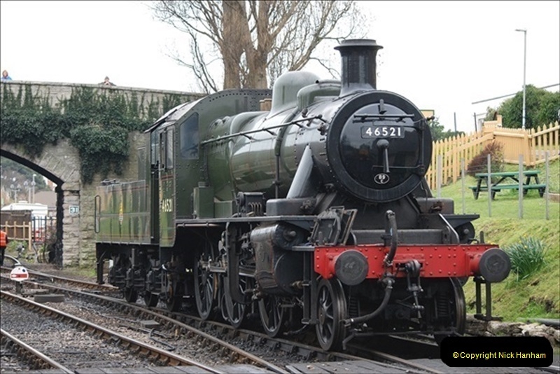 2019-03-22 Flying Scotsman at Swanage. (157) 330