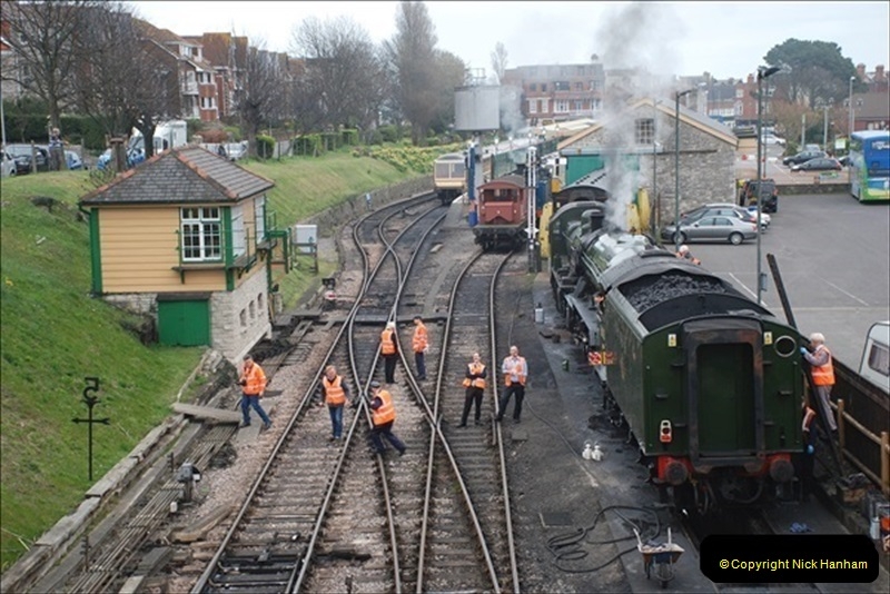 2019-03-22 Flying Scotsman at Swanage. (17) 190