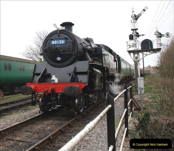 2019-03-22 Flying Scotsman at Swanage. (171) 344