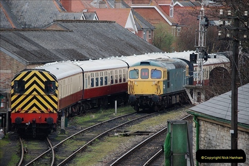 2019-03-22 Flying Scotsman at Swanage. (18) 191