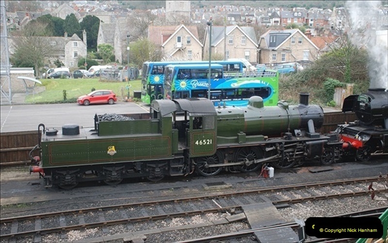 2019-03-22 Flying Scotsman at Swanage. (8) 181