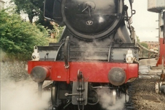 1994-07-16 Flying Scotsman comes to Swanage. (19) Your Host driving a Saturday Wessex Belle. 019
