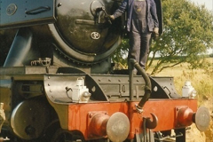 1994-07-18 to 22 Your Host spends a week driving Flying Scotsman.  (14) 035