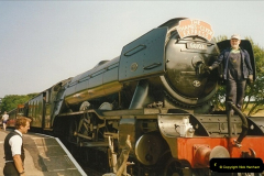 1994-07-18 to 22 Your Host spends a week driving Flying Scotsman.  (15) 036