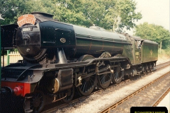 1994-07-18 to 22 Your Host spends a week driving Flying Scotsman.  (2) 023