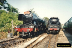 1994-07-18 to 22 Your Host spends a week driving Flying Scotsman.  (3) 024