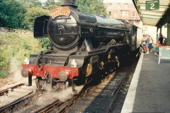 1994-07-18 to 22 Your Host spends a week driving Flying Scotsman.  (6) 027