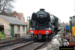 2019-03-22 Flying Scotsman at Swanage. (127) 300