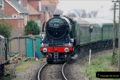 2019-03-22 Flying Scotsman at Swanage. (182) 355