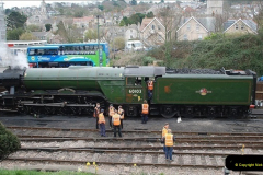 2019-03-22 Flying Scotsman at Swanage. (2) 175