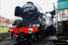 2019-03-22 Flying Scotsman at Swanage. (215) 388