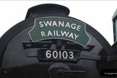 2019-03-22 Flying Scotsman at Swanage. (217) 390