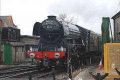 2019-03-22 Flying Scotsman at Swanage. (245) 418