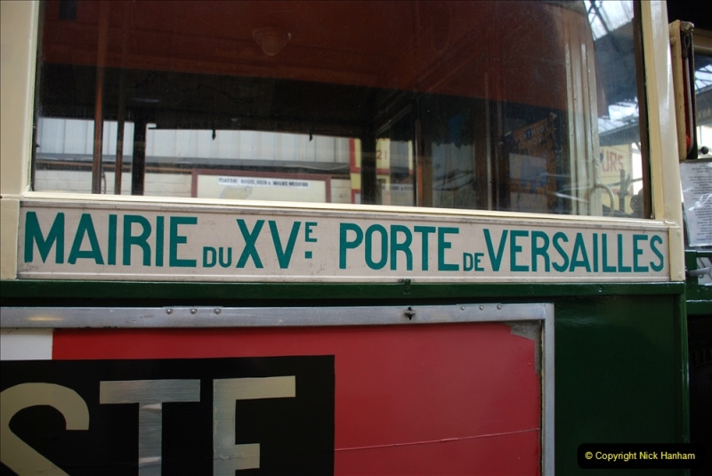 2019-06-02 MBF Meeting on the IOW. (172) The IOW Ryde Bus Museum. Paris bus and other Paris bus items. 173