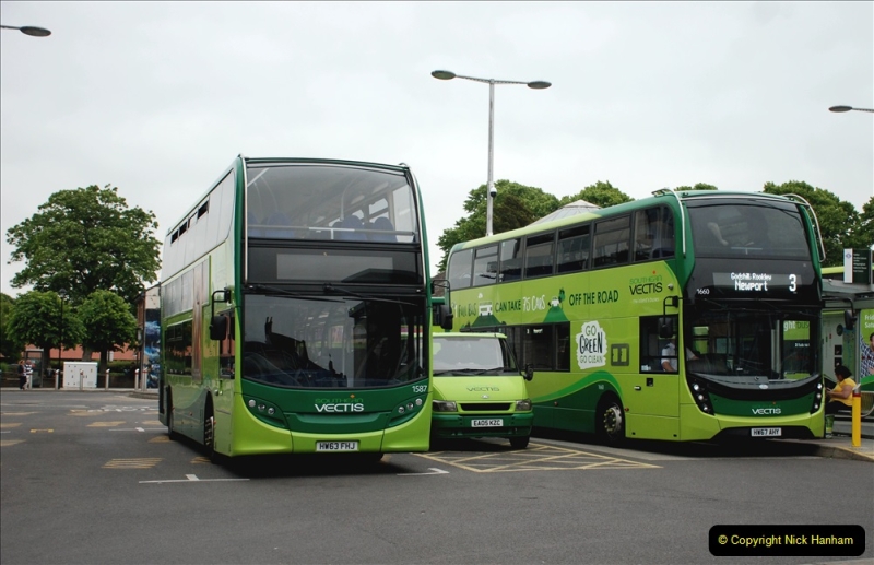 2019-06-02 MBF Meeting on the IOW. (232) Three more bus rides back to Yarmouth. 233