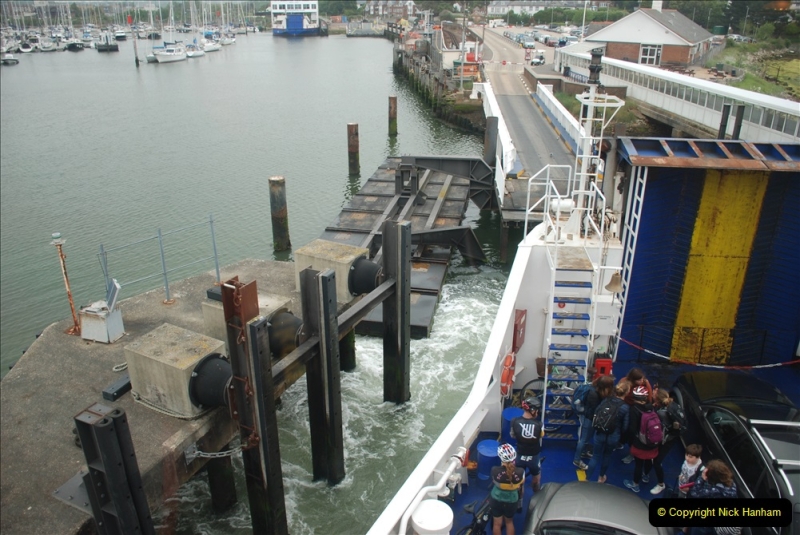 2019-06-02 MBF Meeting on the IOW. (250) Yarmouth back to Lymington. 251
