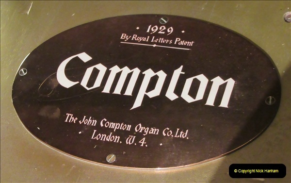 2019 March 16 Bournemouth Pavilion Theatre 90 Years. (1) Behind the scenes tour. The Compton Organ. 01