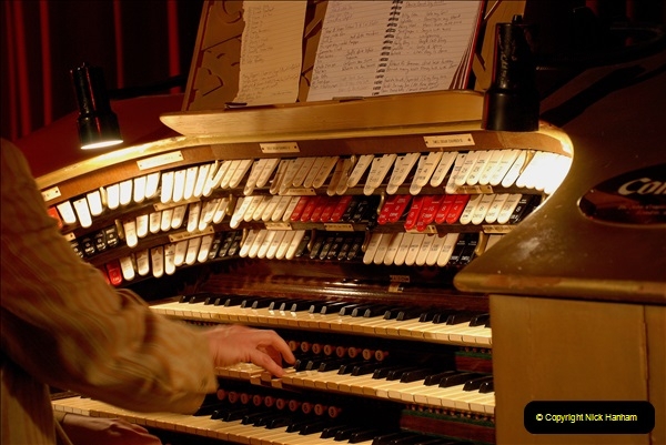 2019 March 16 Bournemouth Pavilion Theatre 90 Years. (11) Behind the scenes tour. The Compton Organ. 11