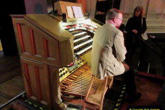 2019 March 16 Bournemouth Pavilion Theatre 90 Years. (13) Behind the scenes tour. The Compton Organ. 13