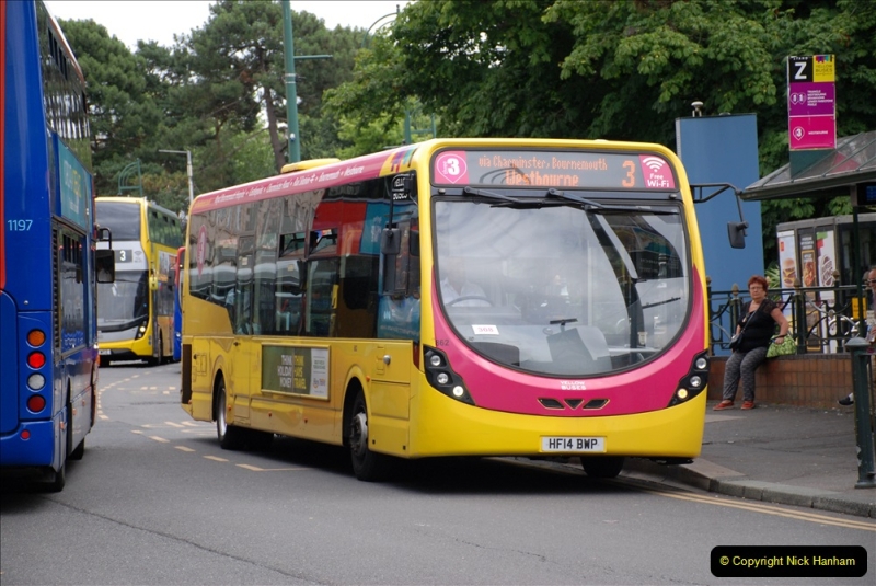 2019-07-18 More Yellow Buses Number 2 (21) Bournemouth Square 1230 to 1330 and journey home. 021