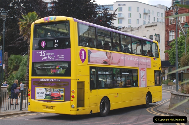 2019-07-18 More Yellow Buses Number 2 (41) Bournemouth Square 1230 to 1330 and journey home. 041