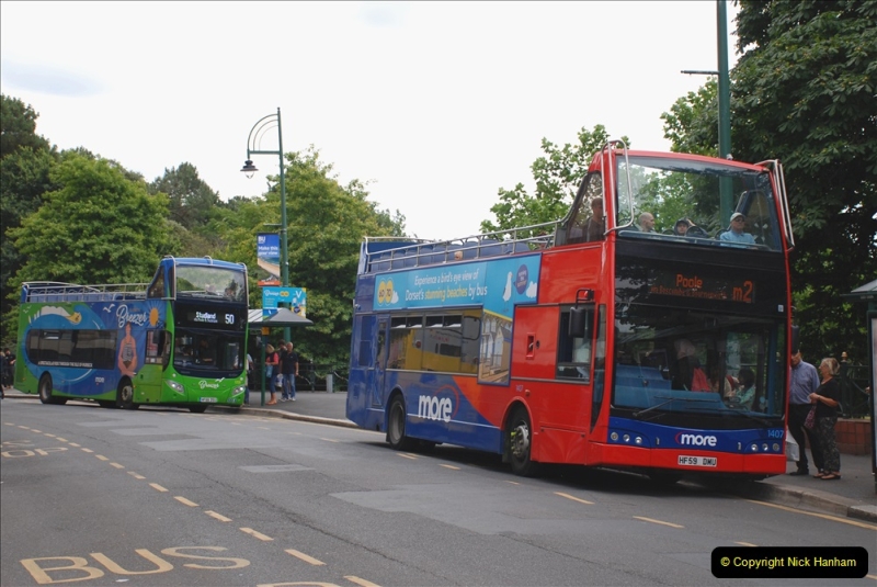 2019-07-18 More Yellow Buses Number 2 (59) Bournemouth Square 1230 to 1330 and journey home. 059