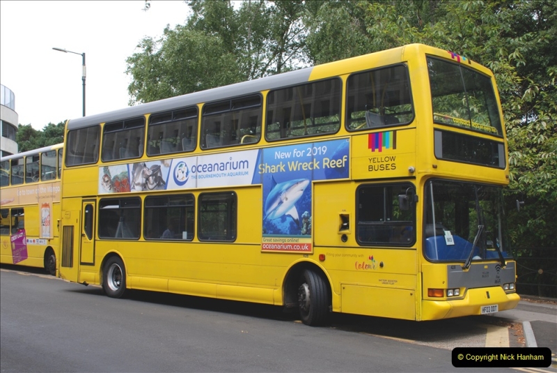 2019-07-18 More Yellow Buses Number 2 (8) Bournemouth Square 1230 to 1330 and journey home. 008