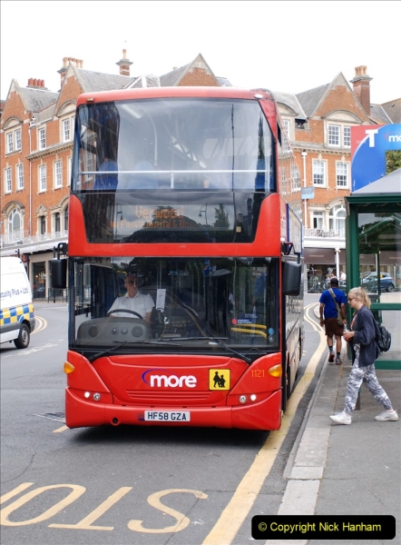 2019-07-18 More Yellow Buses Number 2 (87) Bournemouth Square 1230 to 1330 and journey home. 087