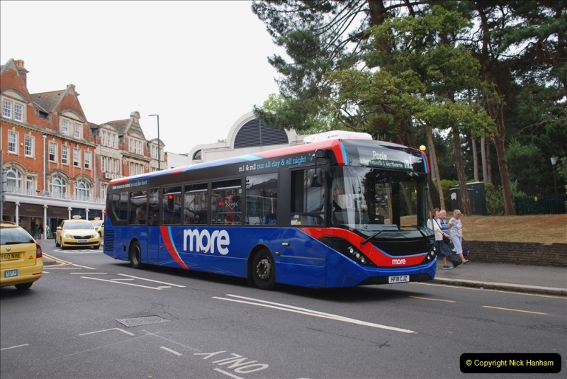 2019-07-18 More Yellow Buses Number 2 (97) Bournemouth Square 1230 to 1330 and journey home. 097