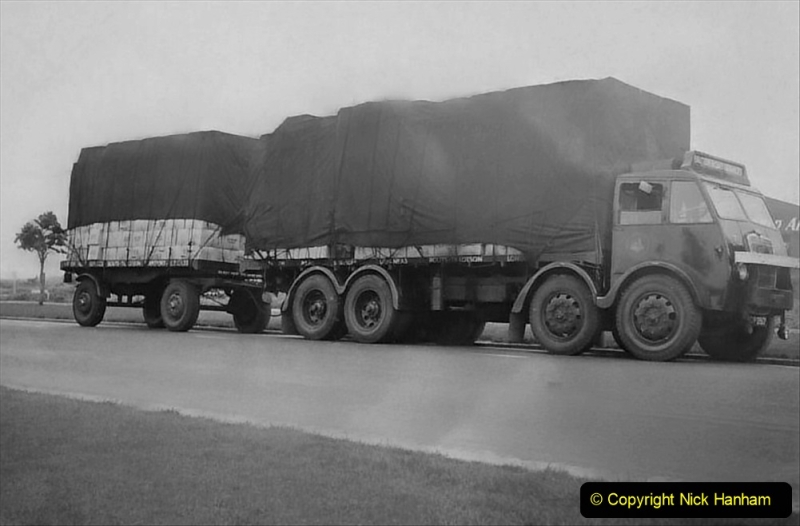 My Late Stepfather Jocelyn Hanham. (34) Newcastle under Lyme with 24 ton load. 1950. 034