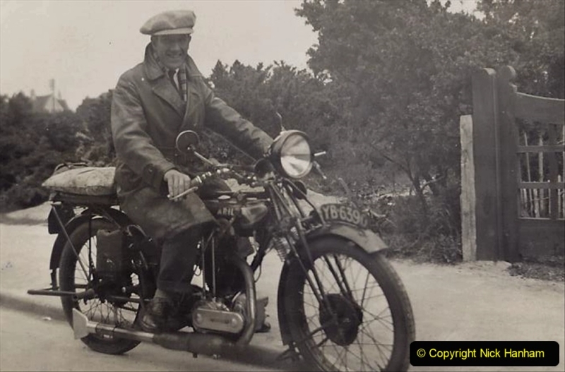 My Late Stepfather Jocelyn Hanham. (4) Ariel motorcycle. 004