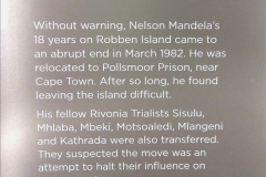 2019-04-29 Nelson Mandella Prisoner 46664. (98) 001