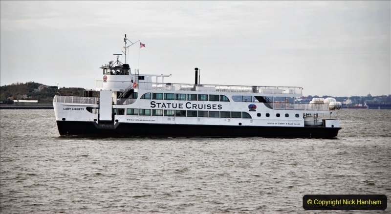 2019-11-10 New York. (106) Boarding our boat for Liberty Island. 106