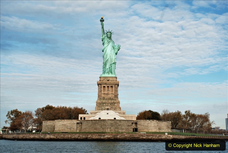 2019-11-10 New York. (143) On the wat to Liberty Island. The Statue of Liberty. 143
