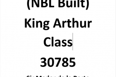 2020-06-03 King Arthur Class 30785 Sir Madoe de la Porte. (0)210