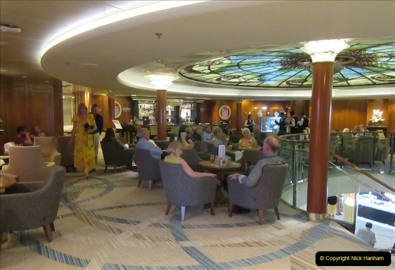 2019 June 28 to 05 July P&O MV Oriana France, Spain and Guernsey. (79) A look around the ship. 079