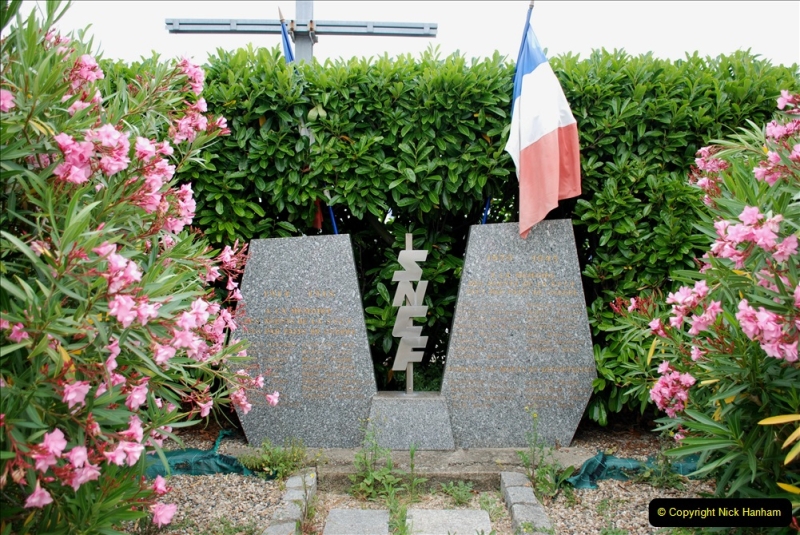 2019 June 28 to 05 July P&O MV Oriana France, Spain and Guernsey. (147) La Rochelle, France. SNCF War Memorial to railwaymen. 147