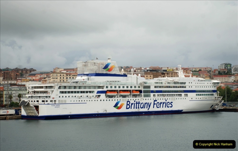 2019 June 28 to 05 July P&O MV Oriana France, Spain and Guernsey. (191) Santander, Spain. On our way to Ferrol. 191