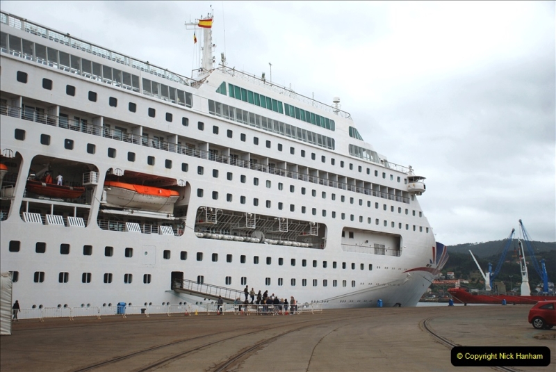 2019 June 28 to 05 July P&P MV Orian France, Spain and Guernsey. (260) Ferrol, Spain. Back to our ship. 260