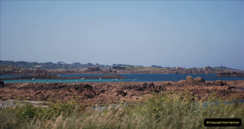 2019 June 28 to 05 July P&O MV Oriana France, Spain and Guernsey. (71) Guernsey CI. Round the island costal bus ride. 071