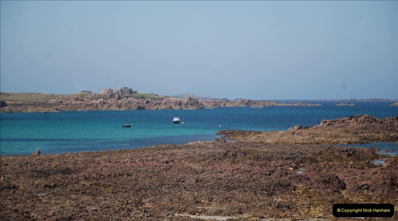 2019 June 28 to 05 July P&O MV Oriana France, Spain and Guernsey. (74) Guernsey CI. Round the island costal bus ride. 074