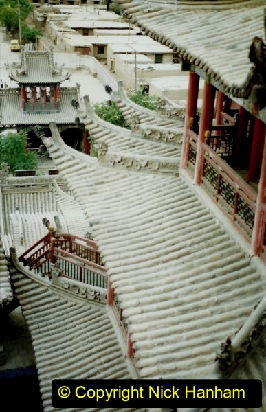 Pakistan and China 1996 June. (110) Gaomiao Temple in Zhongwei. 110