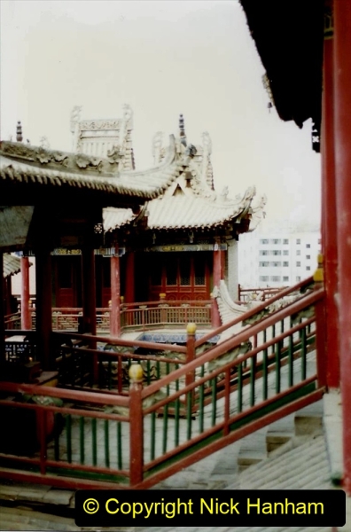 Pakistan and China 1996 June. (111) Gaomiao Temple in Zhongwei. 111