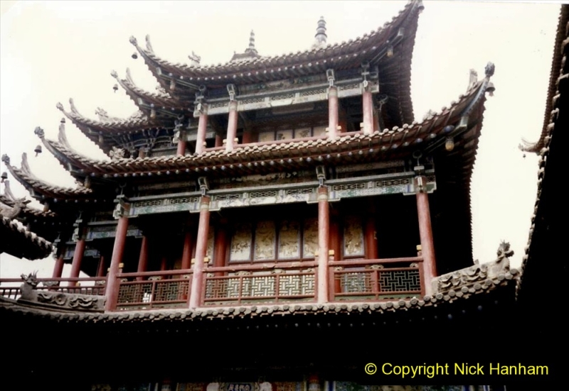 Pakistan and China 1996 June. (117) Gaomiao Temple in Zhongwei. 117