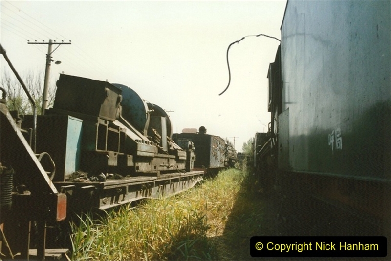 Pakistan and China 1996 June. (175) Baotou China Rail Depot. The Depot Museum. 175