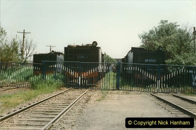 Pakistan and China 1996 June. (178) Baotou China Rail Depot. The Depot Museum. 178