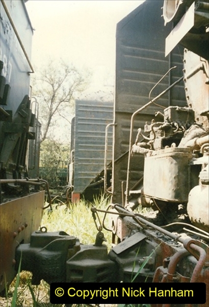 Pakistan and China 1996 June. (181) Baotou China Rail Depot. The Depot Museum. 181