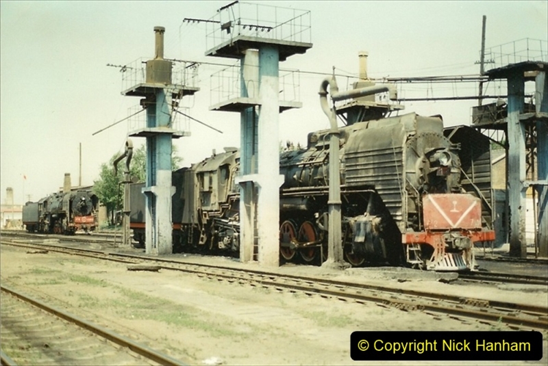 Pakistan and China 1996 June. (190) Baotou China Rail Depot. 190