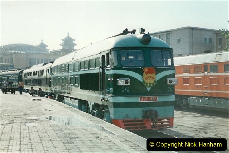 Pakistan and China 1996 June. (145) Beijing Main Station. 145