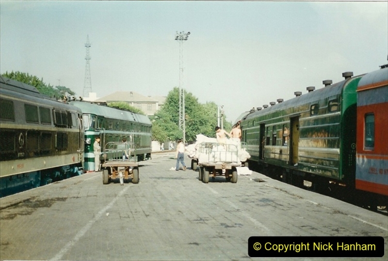 Pakistan and China 1996 June. (152) Beijing Main Station. 152